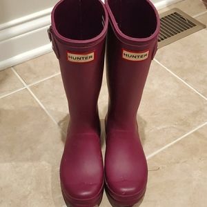Original girls hunter boots